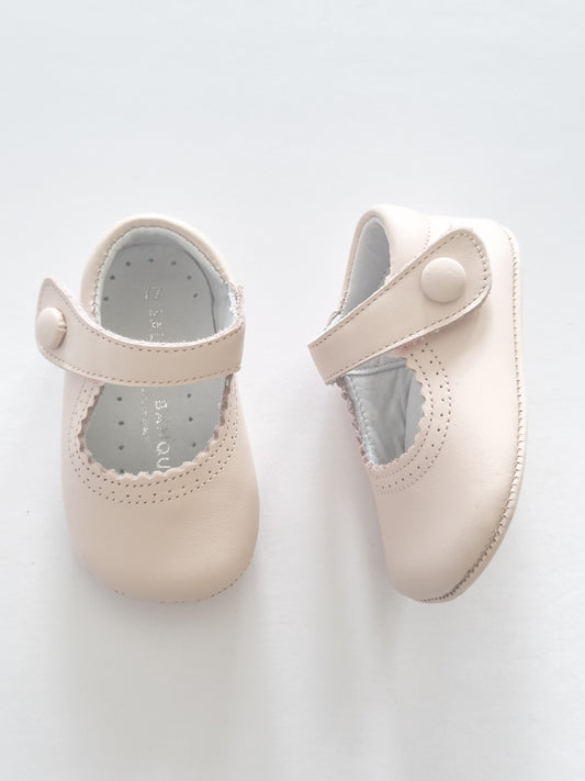 SB522 Leather Mary Jane Rosa