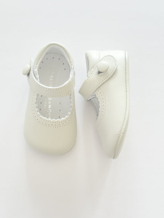 SB522 Leather Mary Jane Porcelana