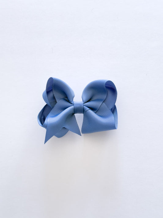 Smoke Blue Bow