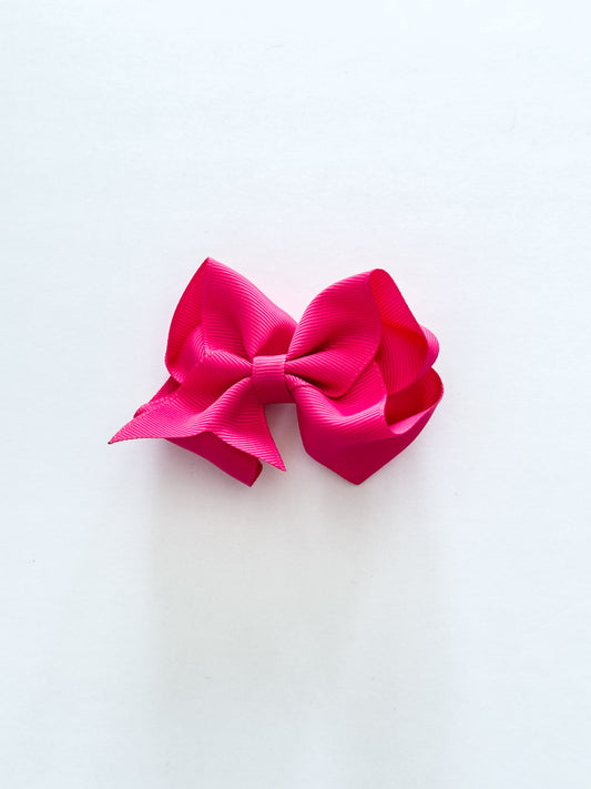 Shocking Pink Bow