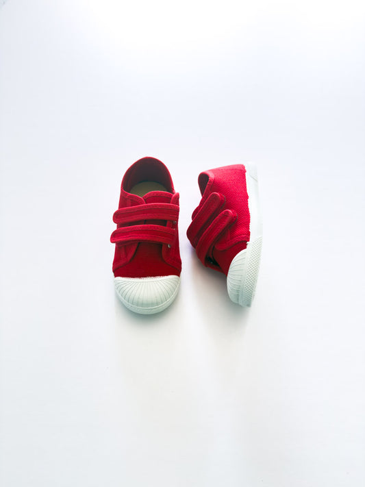 4003 Velcro Sneaker Red