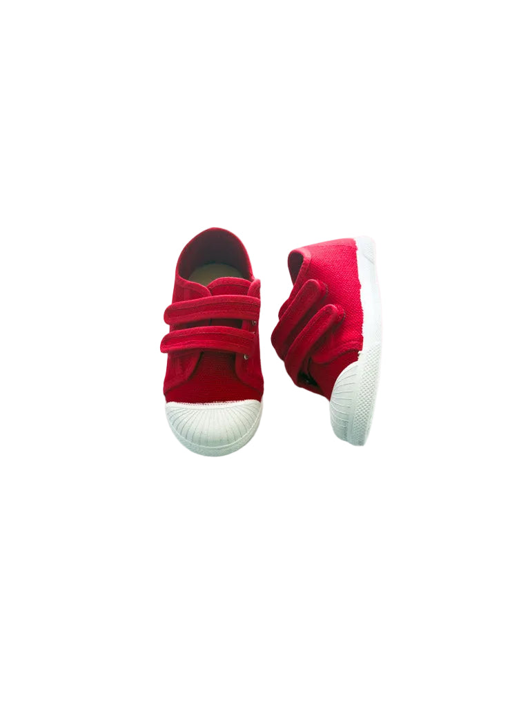 4003 Velcro Sneaker Red