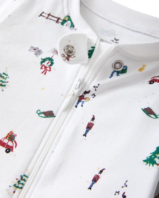 Baby Pima Romper Holiday Town