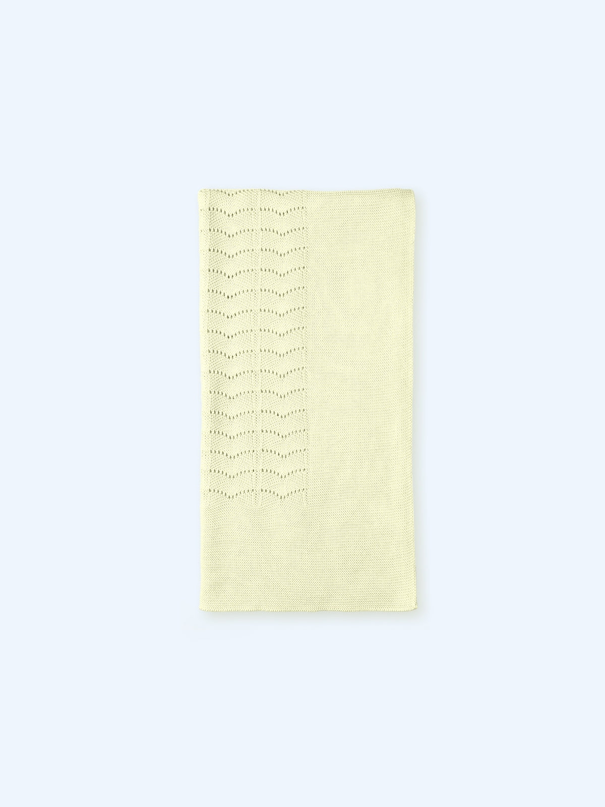 Yellow Knit Blanket TO133