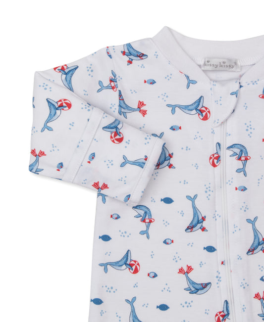 Tropical Whale Footie