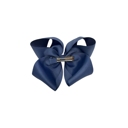 Smoke Blue Bow