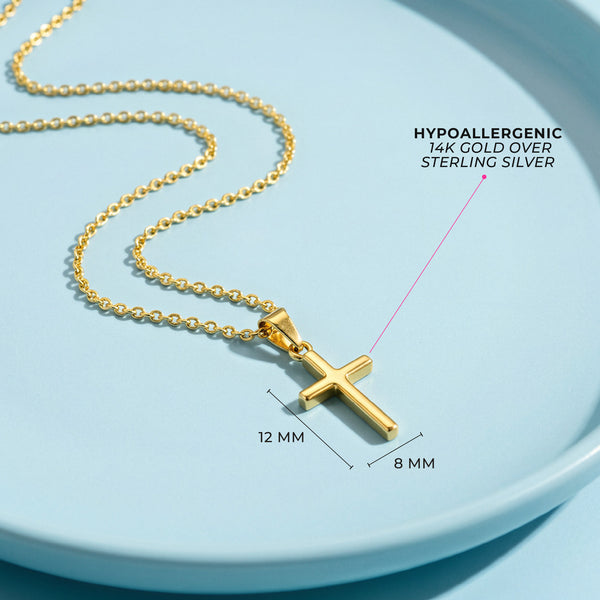 Cross Boy's Pendant Necklace