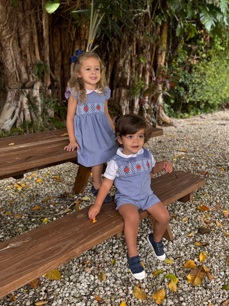 Little Gingham Pumpkin Patch