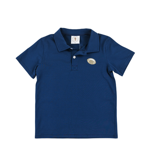 Fan Zone Blue Polo