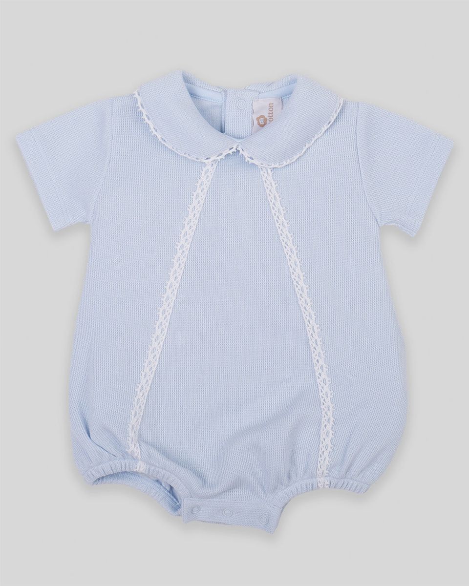 Milen Blue Knit Bubble