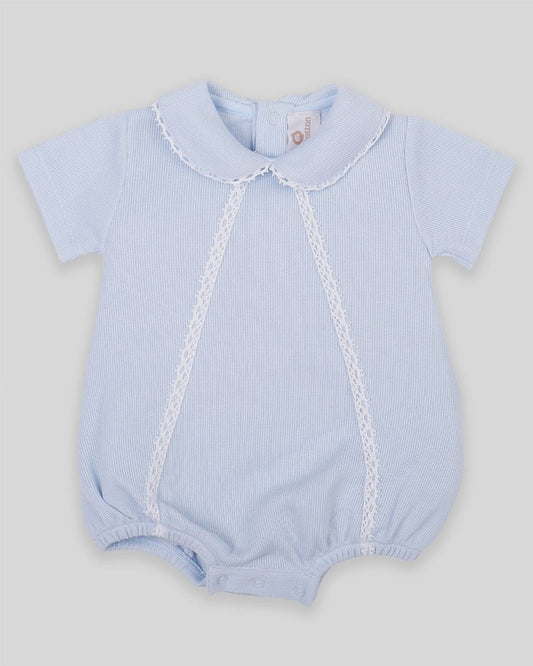 Milen Blue Knit Bubble