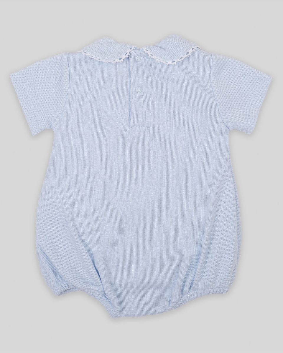 Milen Blue Knit Bubble