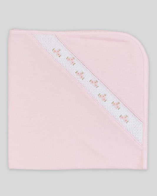 Pink Zuz Hand Smocked Blankets