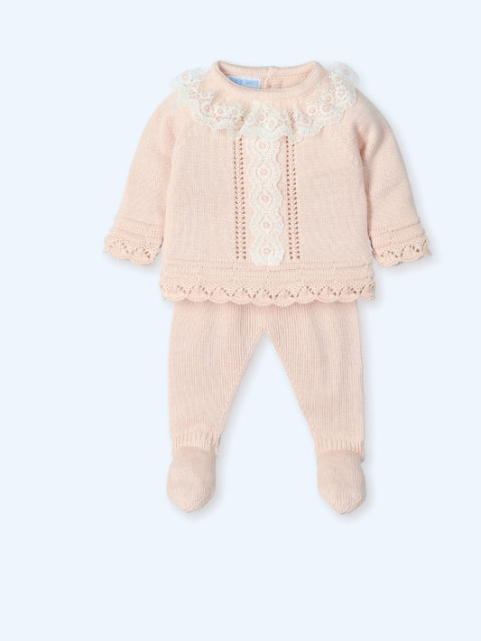 Nude Knit Baby Set 0005