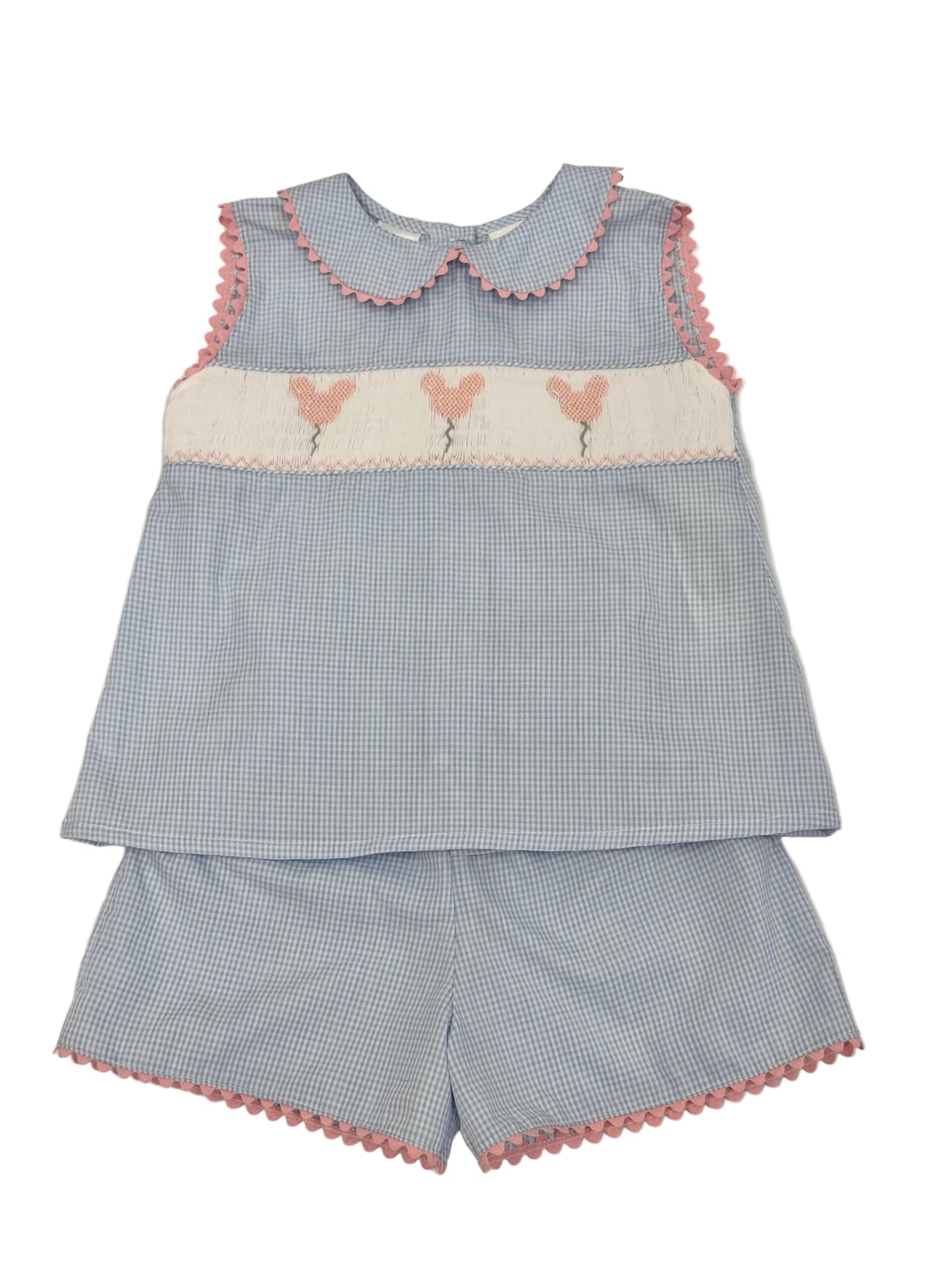 Bluebell Mickey Smocked Shorts Set