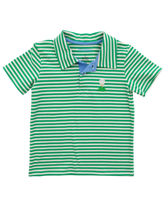 Green Golf Polo