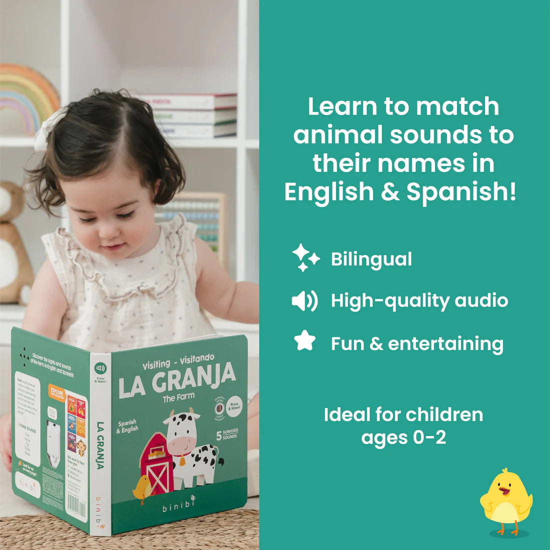 La Granja Bilingual Sound Book: Farm Animal Sounds