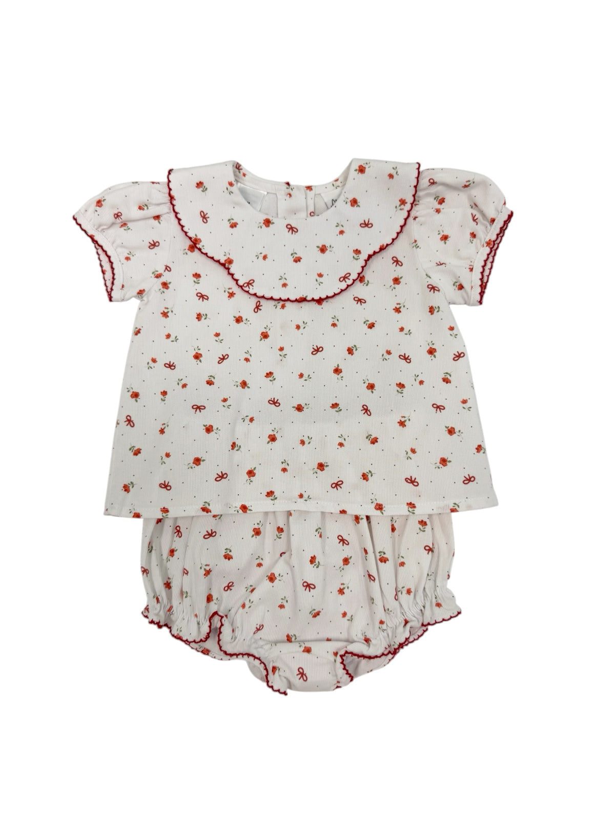 Winterberry Bows Bloomer Set