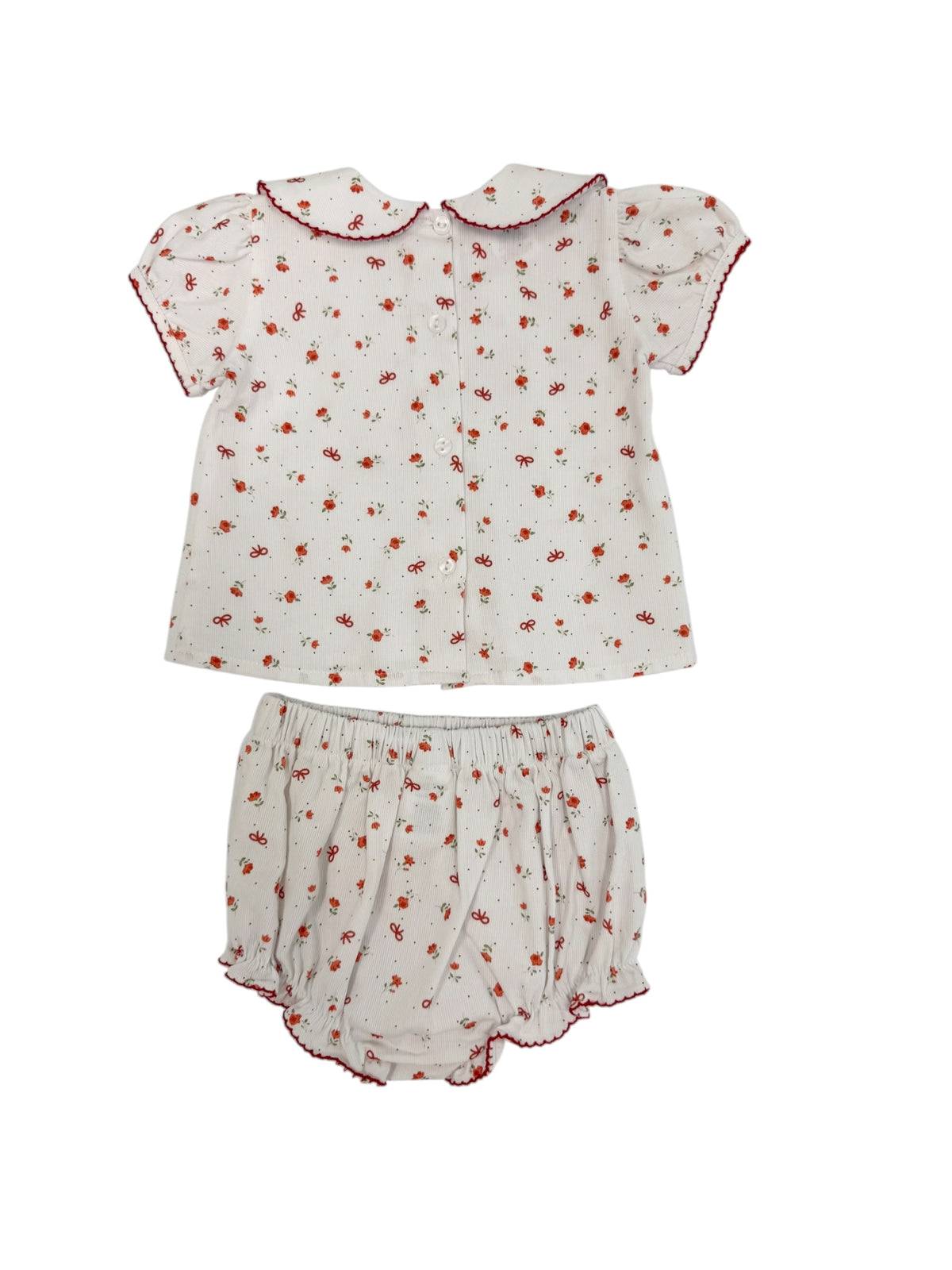 Winterberry Bows Bloomer Set