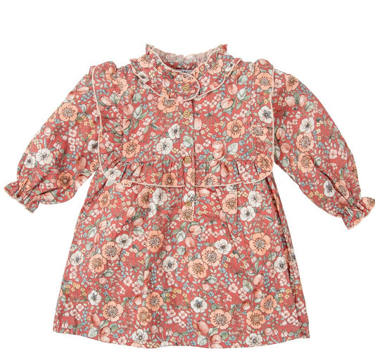 90665 Cranberry Flower Print