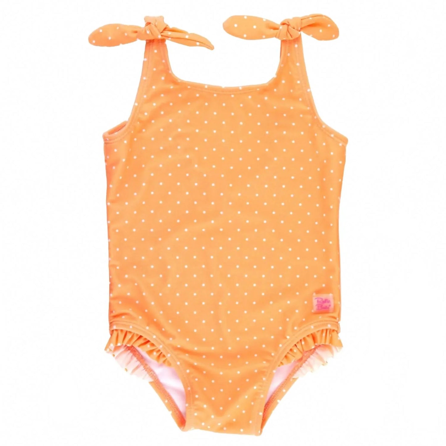 Melon Polka Dot One Piece