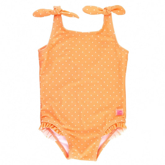 Melon Polka Dot One Piece