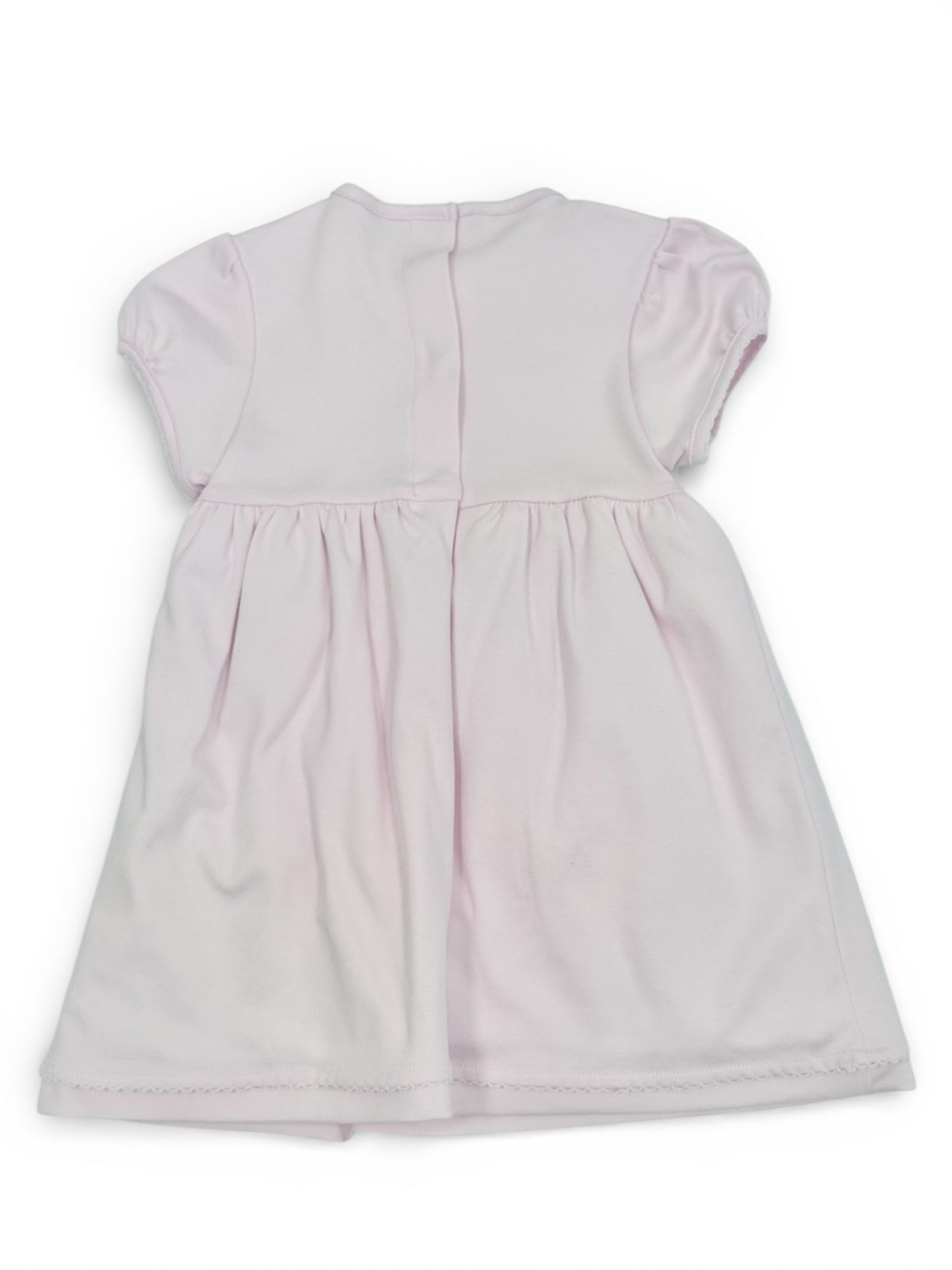 Pink Hearts Smocked Dress Set