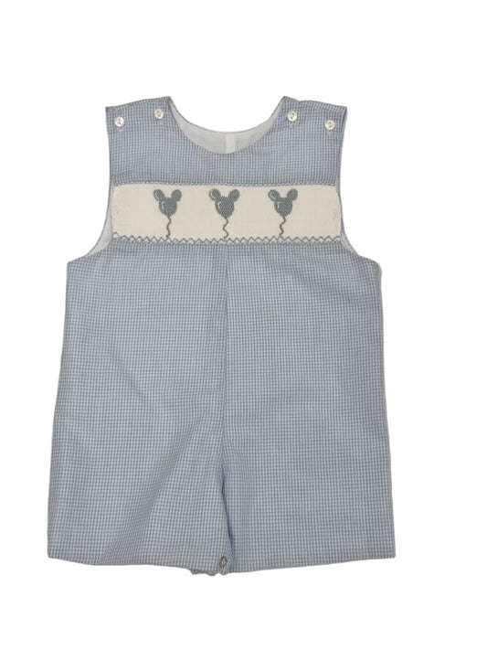 Bluebell Mickey Smocked Overall
