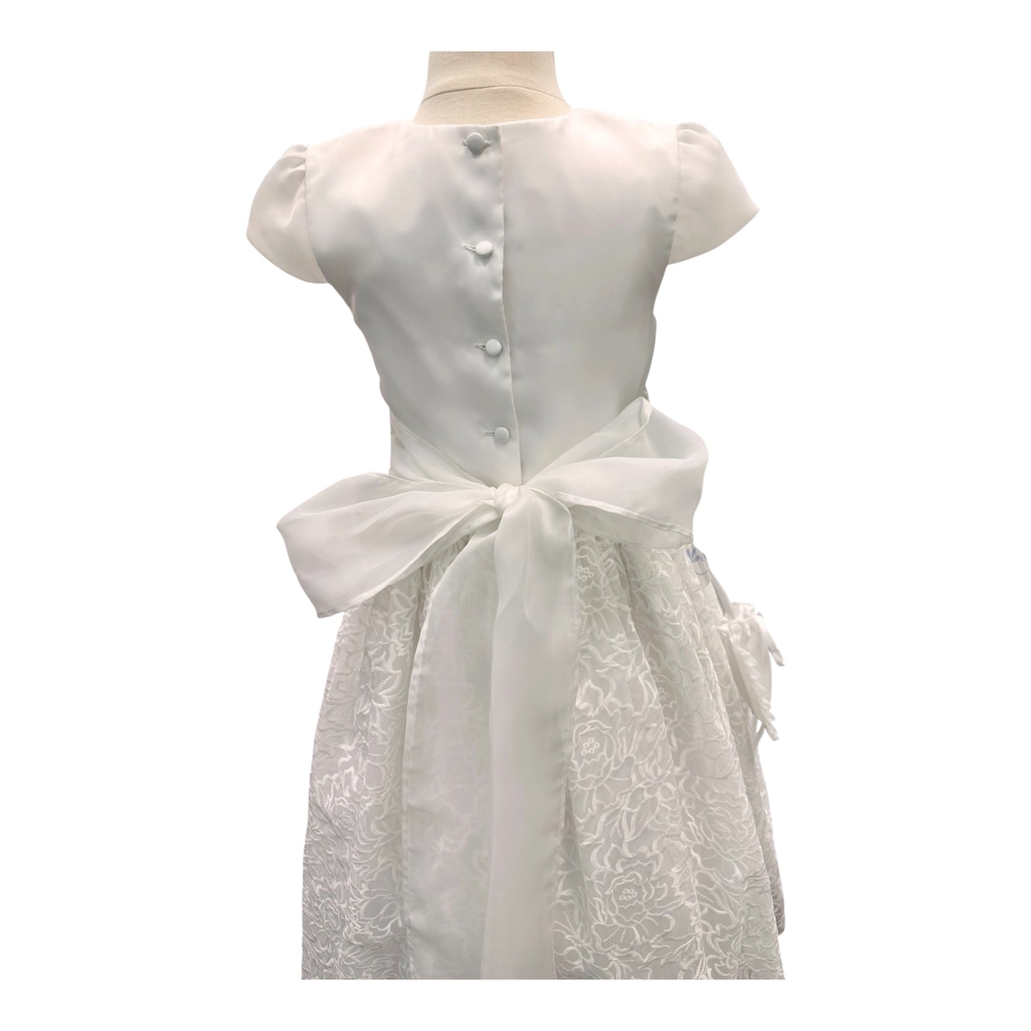 Flora Spring Organza First Communion Dress