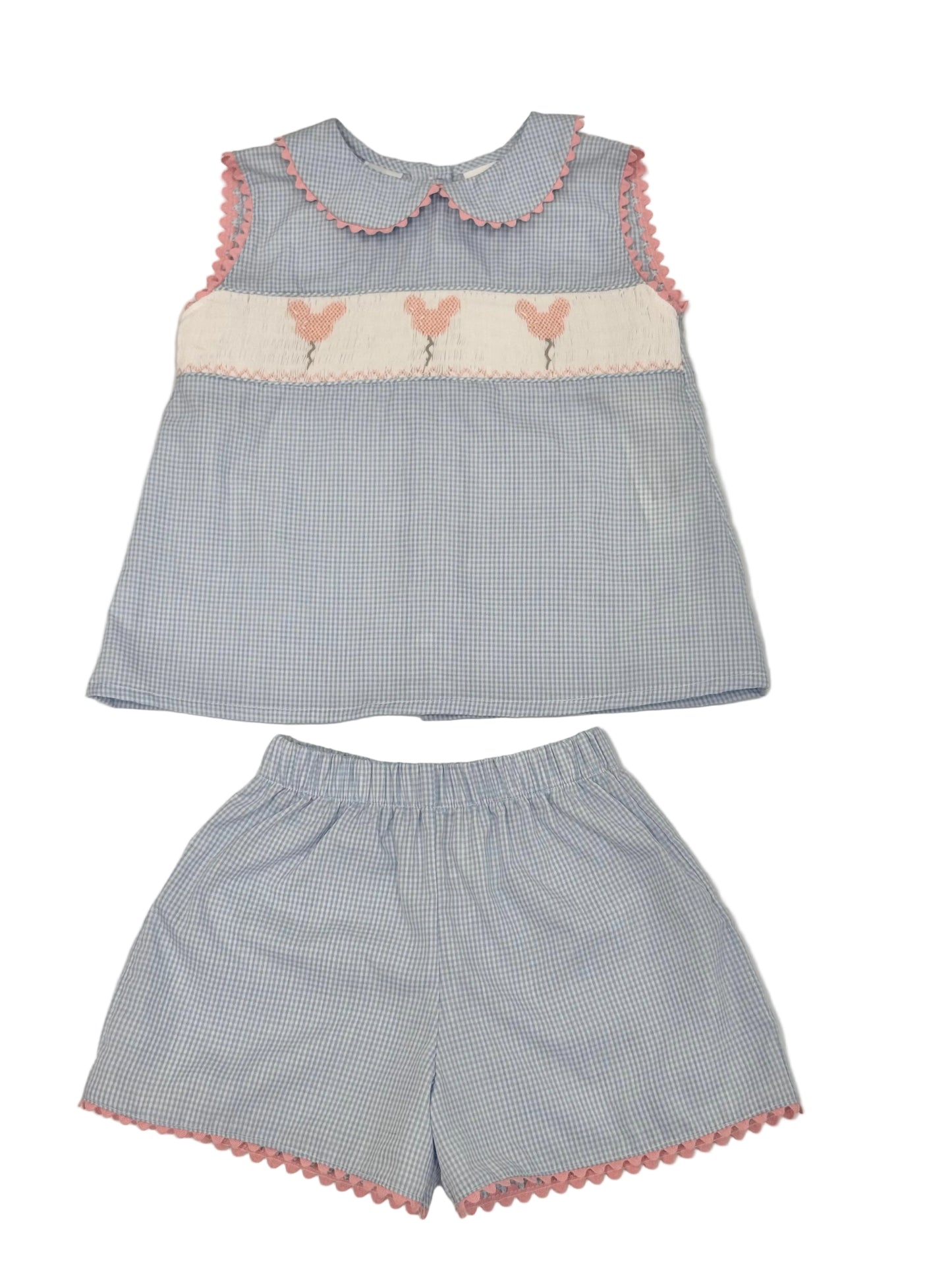 Bluebell Mickey Smocked Shorts Set