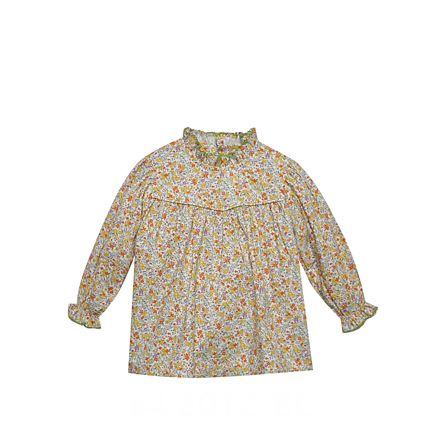 Yellow Flower Sylvie Blouse