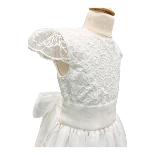 Flora Rose Organza First Communion Dress