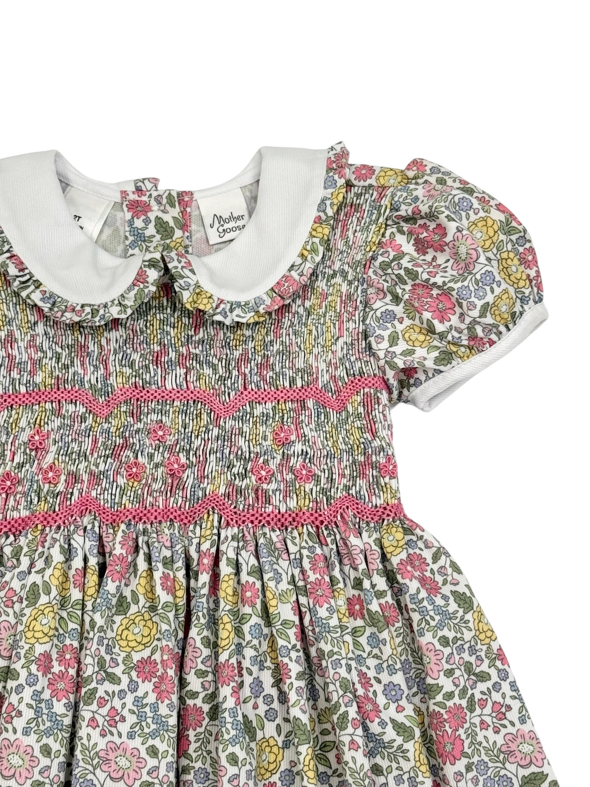 The Chelsea Garden Pink Smocked Dress