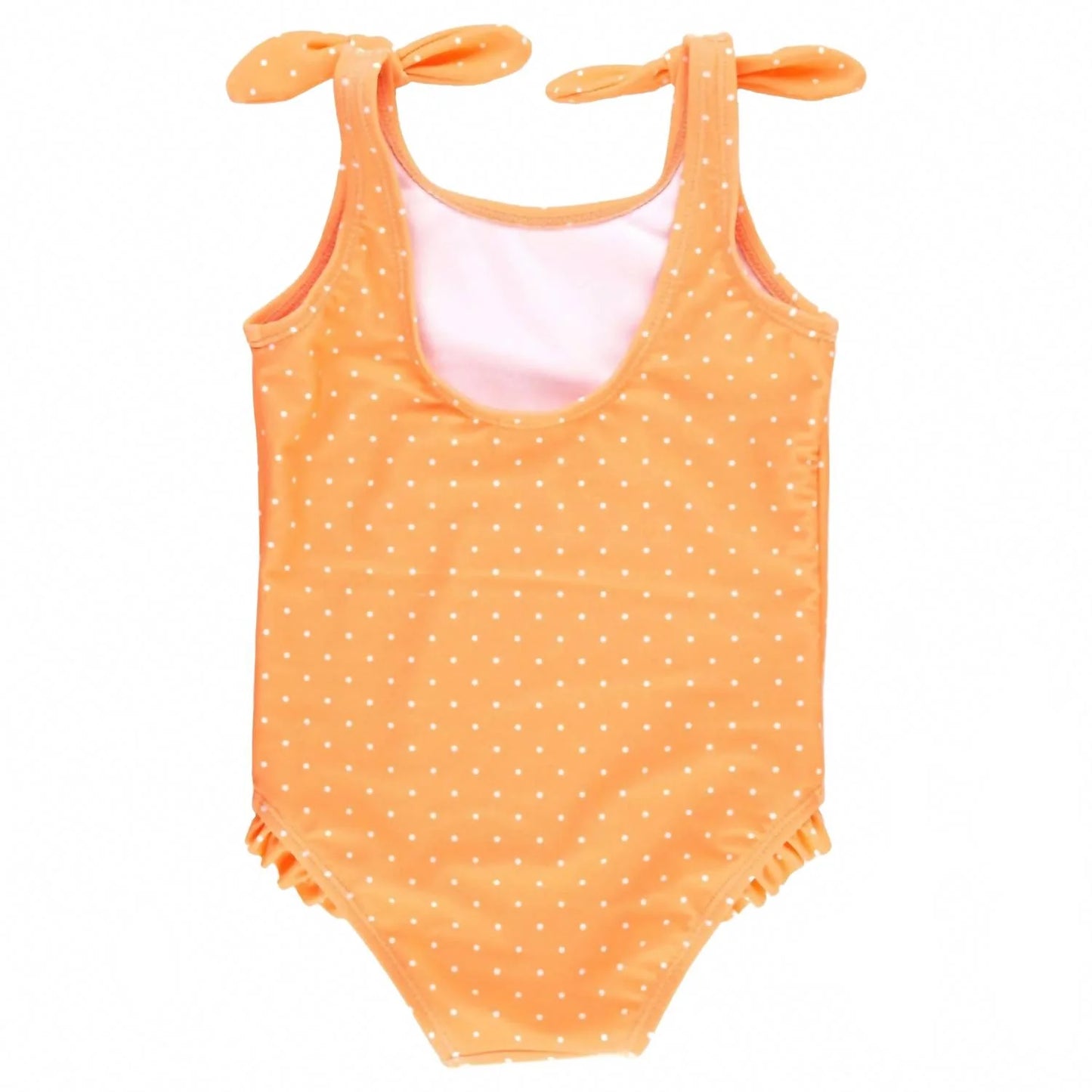 Melon Polka Dot One Piece