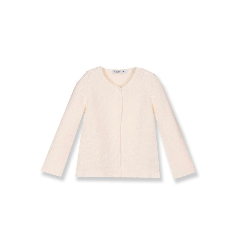 1264 Knit Cardigan Beige