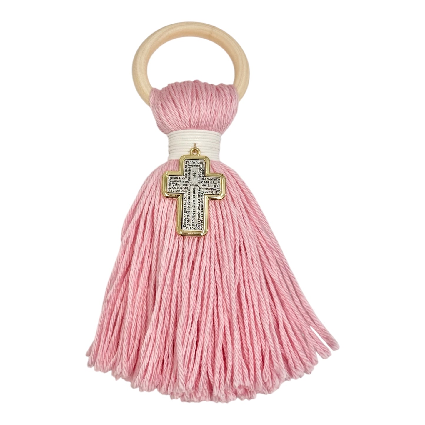 Tassel Baby Blessing Padre Nuestro