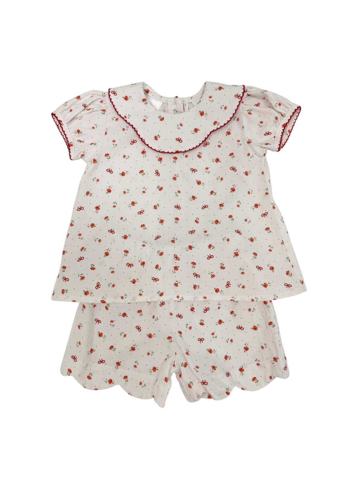 Winterberry Bows Shorts Set