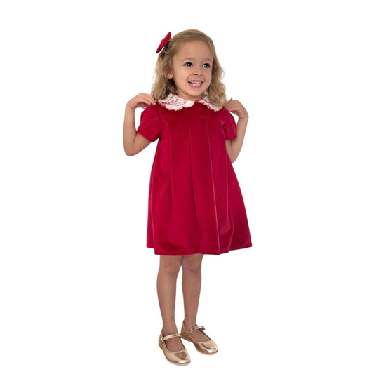 Carrusel Burgundy Dress 91632