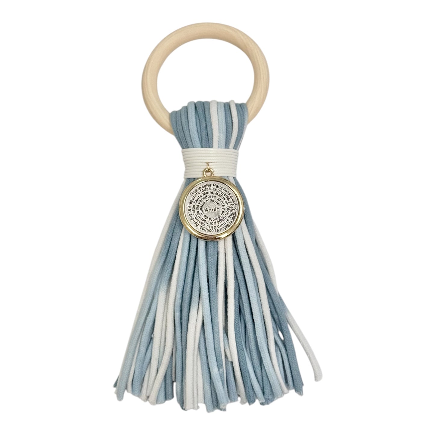Tassel Baby Blessing Dios Te Salve Maria