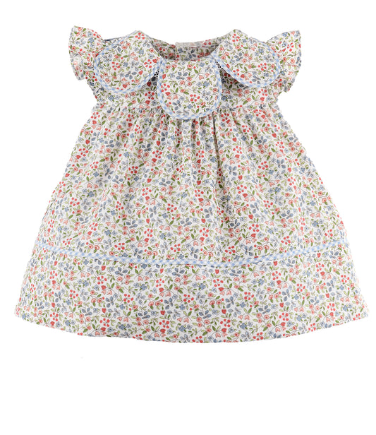 Americana Print Petal Float Dress