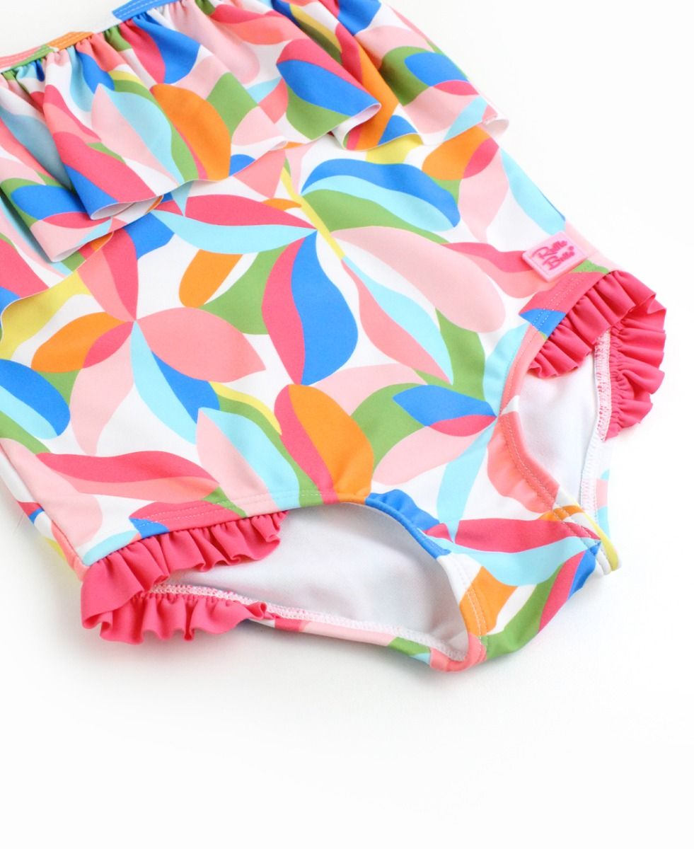 Tropical Adventure Ruffle One Piece