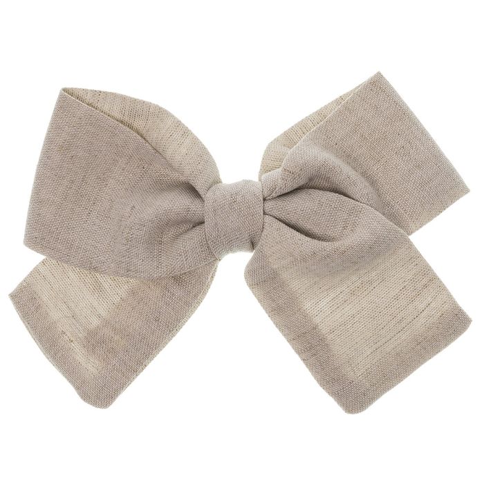 Medium Size Linen Bow