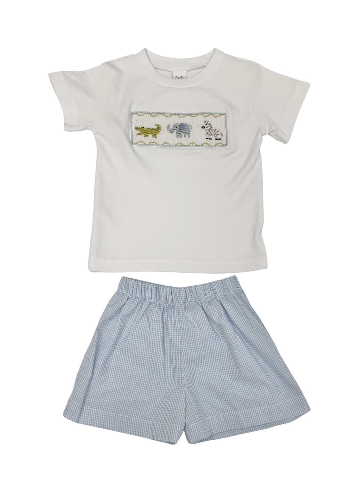 Safari Smocks Shorts Set