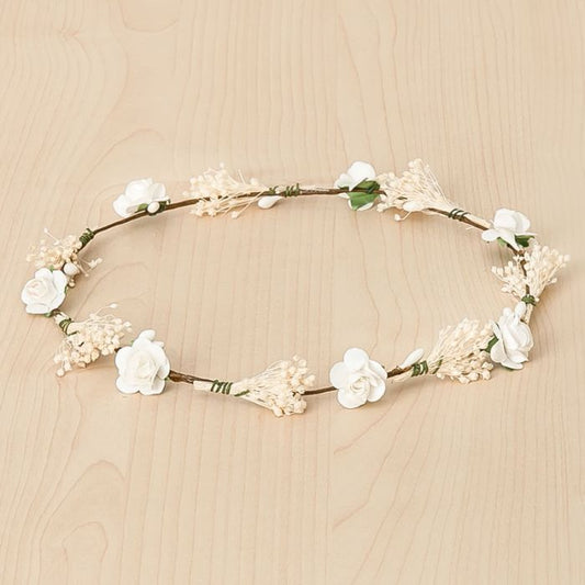 Floral Wreath Roses & Gypsophyla