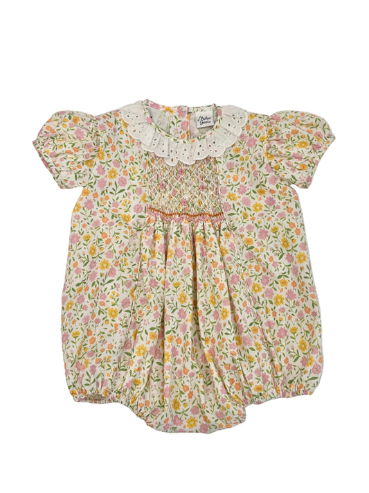Blossom Garden Smocked Romper