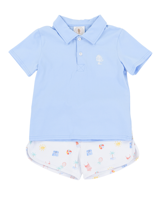 Salt Water Soiree Porter Polo Set