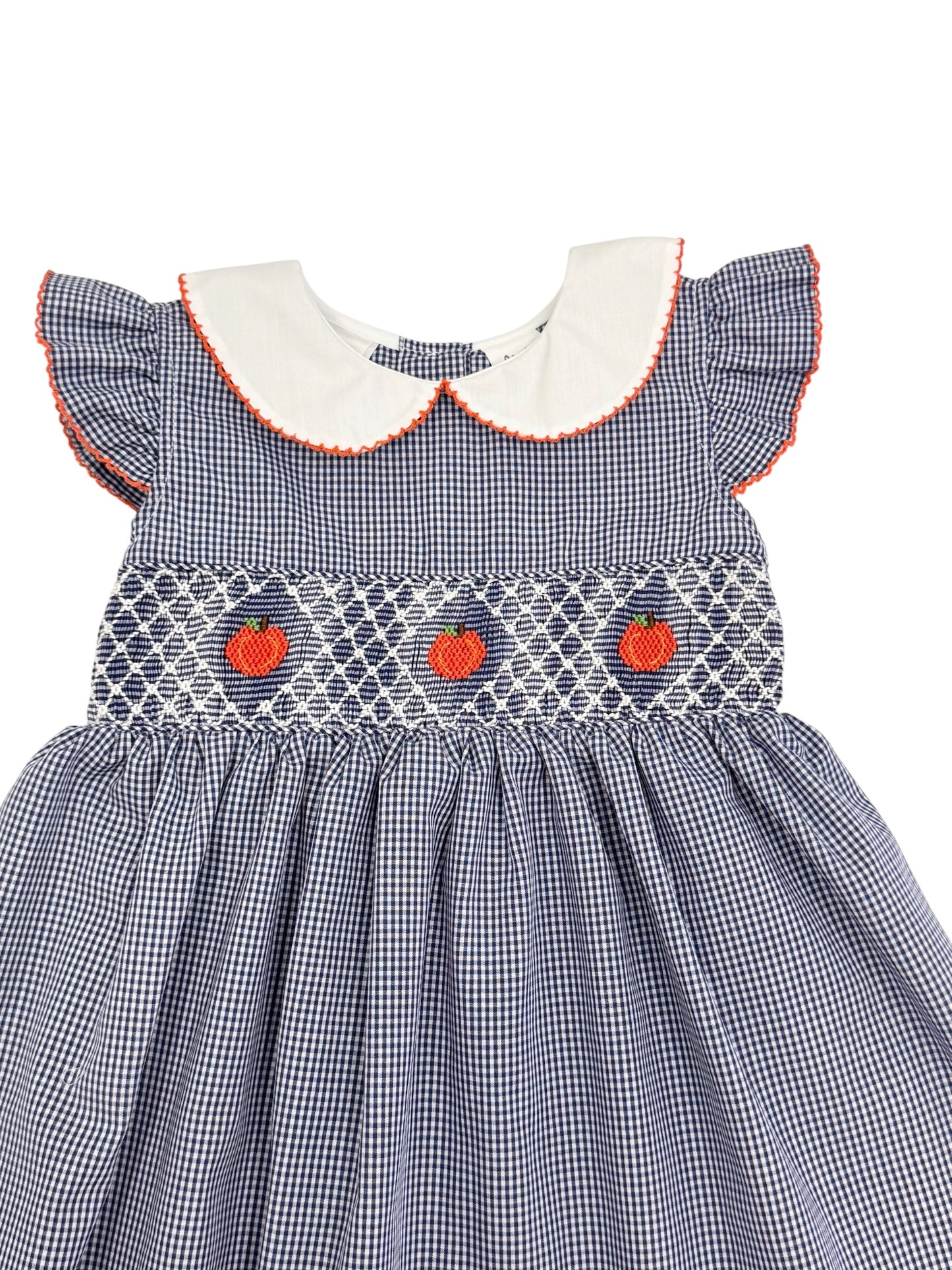The Little Gingham Patch Smocked Dress