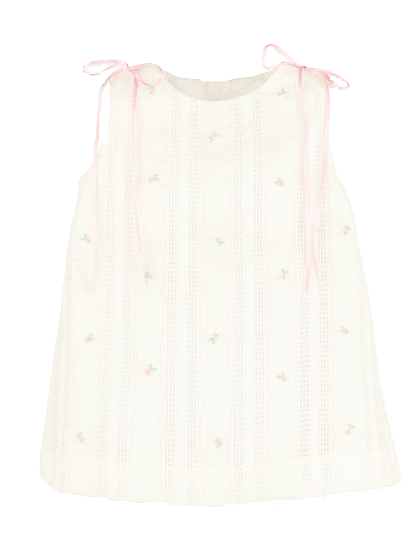 Pink Filitre Flower Aline Dress