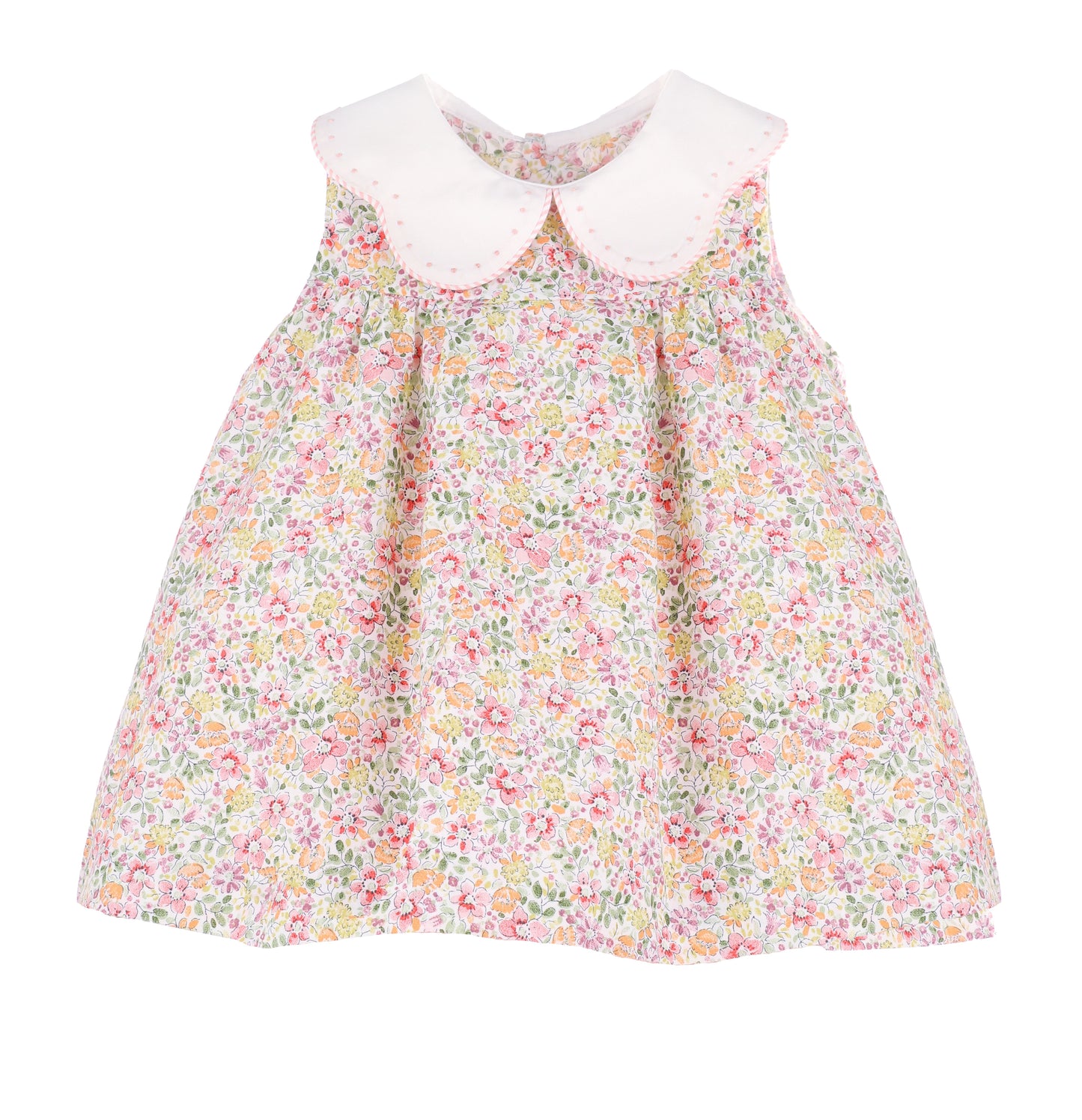 Coral Bloomie Bunch Float Dress