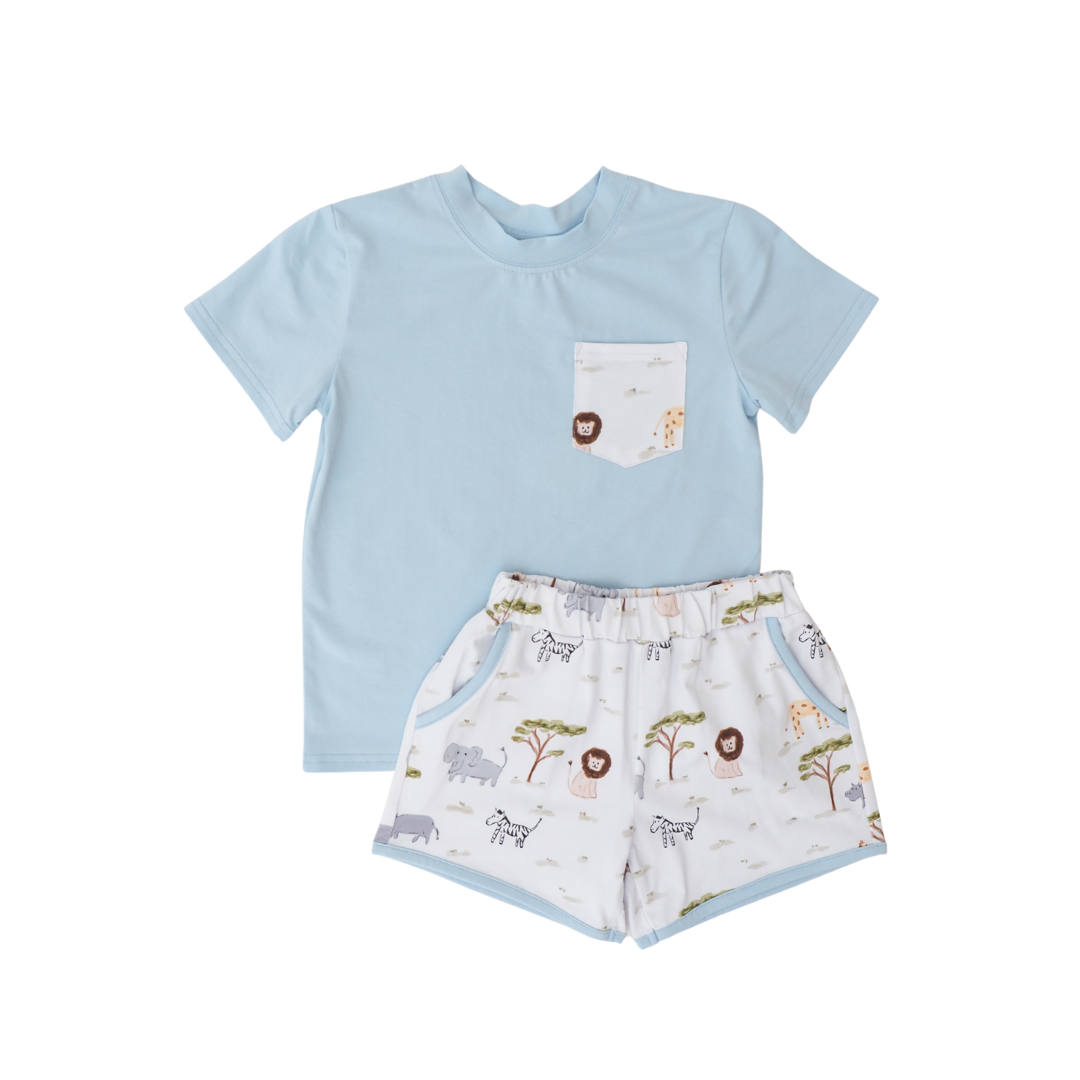 Sweet Safari Shorts Set